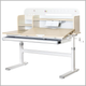 Дитячий стіл Evo-kids TH-360 Grey (арт.TH-360 TG/G) з полицею - изображение 5