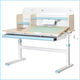 Дитячий стіл Evo-kids TH-360 Blue (арт.TH-360 TG/BL) з полицею - изображение 6