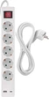 Сетевой удлинитель Emos P1523CU 5 розеток + 1 x USB-A + 1 x USB-C 3 м Белый - изображение 2