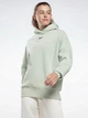 Худи оверсайз женское Reebok Lux Hoodie H51829 2XS Мятное (4065423496072) - изображение 1