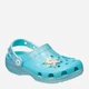 Детские кроксы-сабо для девочки Crocs Classic Frozen Elsa Clog Kids 210235-90H 32-33 Разноцветные (196265808106) - изображение 2