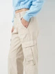Брюки женские H&M 1083344_беж 36 Бежевые (KAY2000001536698) - изображение 4