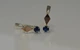 Серебряные серьги Silverstyle с золотыми пластинами 044с, цвет камня мистик - изображение 7