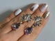 Серебряные серьги Silverstyle с золотыми пластинами 170с цвет камня зеленый - изображение 15