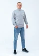 Кофта мужская GANT Men's Classic Cotton Half Zip Sweater E-166 Grey M - изображение 5