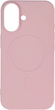 Etui Hurtel Liquid Silicone Case MagSafe do Apple iPhone 16 Light Pink (5907769363382) - obraz 1