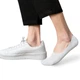 Бесшовные дышащие следы с силиконом белые ORGANIC cotton JILL ANTONY 38-40 арт. 31001 - изображение 1