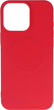 Панель Hurtel Liquid Silicone Case MagSafe для Apple iPhone 16 Pro Max Red (5907769363504) - зображення 1