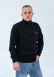 Кофта мужская GANT Men's Classic Cotton Half Zip Sweater E-166 Black XL - изображение 2