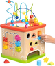 Дерев'яний розвиваючий куб Goki Activity Cube з моторною петлею Active Toddler x x L (4013594599641) - зображення 4