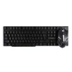 Проводные клавиатура и мышь T-Wolf TF200, RGB, USB, 1.35m, Черный - изображение 3