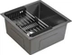 Комплект Gunter&Hauer: Кухонная мойка Olef 4522 Black + Кухонный смеситель STERN Brush Black + Дозатор SOAP DISPENSER Inox - изображение 4