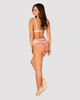 Нежный кружевной комплект Bloomys set Розовый L/XL (61498) - изображение 6