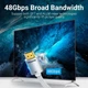 Кабель Vention HDMI-HDMI V2.1 (M/M) Cotton Braided 8K 60Hz 4K 120Hz 48Gbps 1.5m Silver (ALCIG) - зображення 7