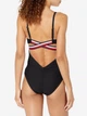Купальник слитный женский Tommy Hilfiger 77110720 2XL Черный (1159813833) - изображение 2
