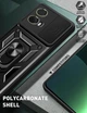 Чехол Camshield c кольцом-подставкой на Motorola Edge 50 Fusion / blue - изображение 5