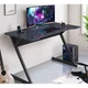 Стол компьютерный Dexter DX1200 (1200х600х750Н) AMF Антрацит (сталь/ДСП) - изображение 5
