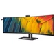 TFT 44,5" Philips 45B1U6900CH, Dual QHD, VA, изгн., 2xHDMI, DP, USB-C, RJ-45, USB-hub, cam, HAS, цв. - изображение 7