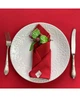 Прямоугольная Салфетка на стол Красная, 35х45 см Прованс - изображение 3
