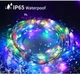 Светодиодная уличная LED гирлянда 20м Smart Bluetooth APP USB RGB Color 20M / 200LEDs - изображение 9
