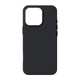 Силиконовый чехол для Apple iPhone 16 Pro, ICON2 Case, Черный, противоударный, панель, защита всего корпуса, матовая поверхность Soft Touch, выступает над дисплеем, совместим с защитными стеклами и пленками, с микрофиброй, ArmorStandart (ARM78631) - изображение 1