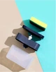Диспенсер-органайзер Soap Pump Sponge Caddy для мочалок и моющего средства пластиковый з дозатором 14 х 11 х 10 см Черный - изображение 3