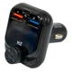 FM модулятор для автомобиля HZ H43+ BT 4.2, TYPE-C Black - изображение 1