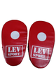 Лапы Lev Sport малые 27х14.5х5см для единоборств пара искусственная кожа red/black - изображение 1