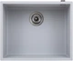 Кухонная мойка гранит ELLECI Q 105 Under Top Aluminium 79 - изображение 1