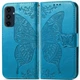 Чехол-книжка с рисунком UniCase Butterfly Pattern для Samsung Galaxy S24 FE (S721) - Blue - изображение 1