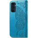 Чехол-книжка с рисунком UniCase Butterfly Pattern для Samsung Galaxy S24 FE (S721) - Blue - изображение 6