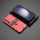 Чохол з підставкою Deexe Hybrid Case для Samsung Galaxy S24 FE (S721) - Red - зображення 4
