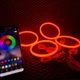 Ангельські очі Cotton RGB Bluetooth BMW E30/Е32/Е34 - зображення 1