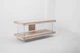 Тумба под аппаратуру Adlux Venezia TV-2-1500 Transparent Glass / Дуб - изображение 3