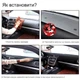 Накидка на торпеду Toyota Corolla E120 2000-2006 чохол панелі приладів чорний кант червоний - зображення 9