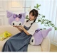 М'яка іграшка подушка Аніме Onegai My Melody Кролик Куромі 50 см My Kigu Плюшевий Фіолетовий (9068) - зображення 9