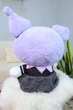 М'яка іграшка обіймашка Аніме Onegai My Melody Кролик Куромі 65 см My Kigu Плюшевий Фіолетовий (9056) - зображення 5