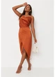 Платье Missguided 36 Коричневый DD924008_05 - изображение 3