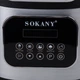 Блендер стационарный Sokany SK-03024 сталь професиональный с чашей на 2 литра и звукоизоляцией 8000 Вт 3 режима скорости - изображение 13