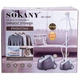 Напольный отпариватель SOKANY SK-12006 сливовый на 2 литра вертикальный парогенератор 2000 Вт - изображение 6
