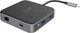 Хаб USB-С > HDMI/DP/2xUSB-A3.2/USB-C/RJ45/mini-jack, 0.15м, чорний Acer 000330857 - зображення 1