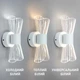 Настенный светодиодный светильник Esllse бра DIO 12W 2Y-ON/OFF- 230х80х95-WHITE/CLEAR- 220-IP20 - изображение 2