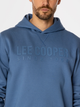 Bluza męska z kapturem kangurka Lee Cooper Arius 4325 XL Niebieska (5905991710806) - obraz 4