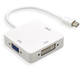 Переходник Mini DP - HDMI+VGA+DVI 012k - изображение 2