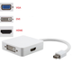 Переходник Mini DP - HDMI+VGA+DVI 012k - изображение 4