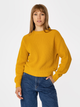 Sweter damski bawełniany Lee Cooper Yana Organic L Żółty (5905991716631) - obraz 1