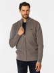 Bluza męska rozpinana streetwear z kołnierzykiem Lee Cooper Faro 4380 M Szara (5905991711896) - obraz 4