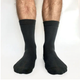 Носки зимние теплые махровые высокие бесшовные качественные черные ORGANIC cotton JILL ANTONY 39-41 men's арт. 40001_1 - изображение 3