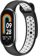 Ремінець Becover Vents Style для Xiaomi Mi Smart Band 9 Black-White (BC_711985) - зображення 1