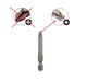Біта Bosch Extra Hart PZ2 (49 мм, 1/4") хрестоподібна (21601) - зображення 3